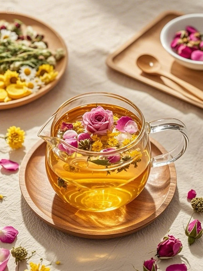 Flower Tea: A Beautiful Blend of Aroma, Wellness, and Tradition – The ...