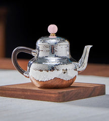 GuiYinTang  Handwork silver teapot SiTing归银堂  手工 银壶 思婷 80cc