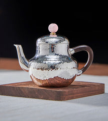 GuiYinTang  Handwork silver teapot SiTing归银堂  手工 银壶 思婷 80cc