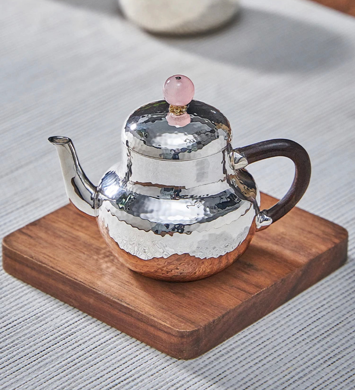 GuiYinTang  Handwork silver teapot SiTing归银堂  手工 银壶 思婷 80cc